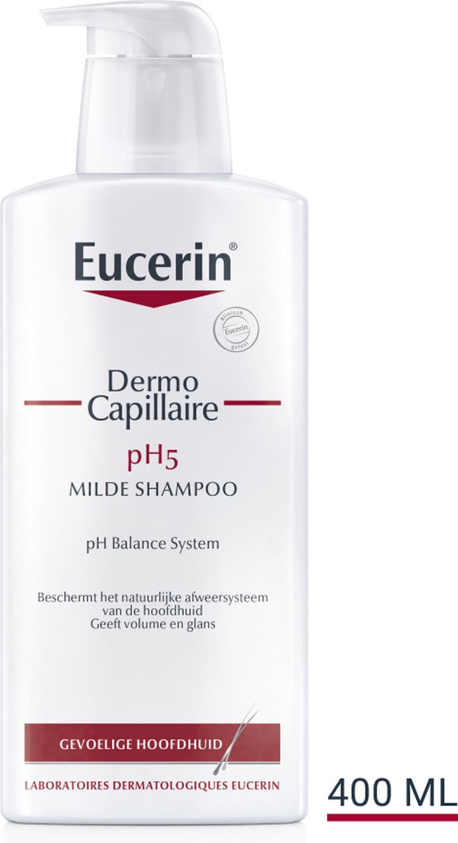 Eucerin pH5 DermoCapillaire Milde Shampoo - 400 ml | bol.com