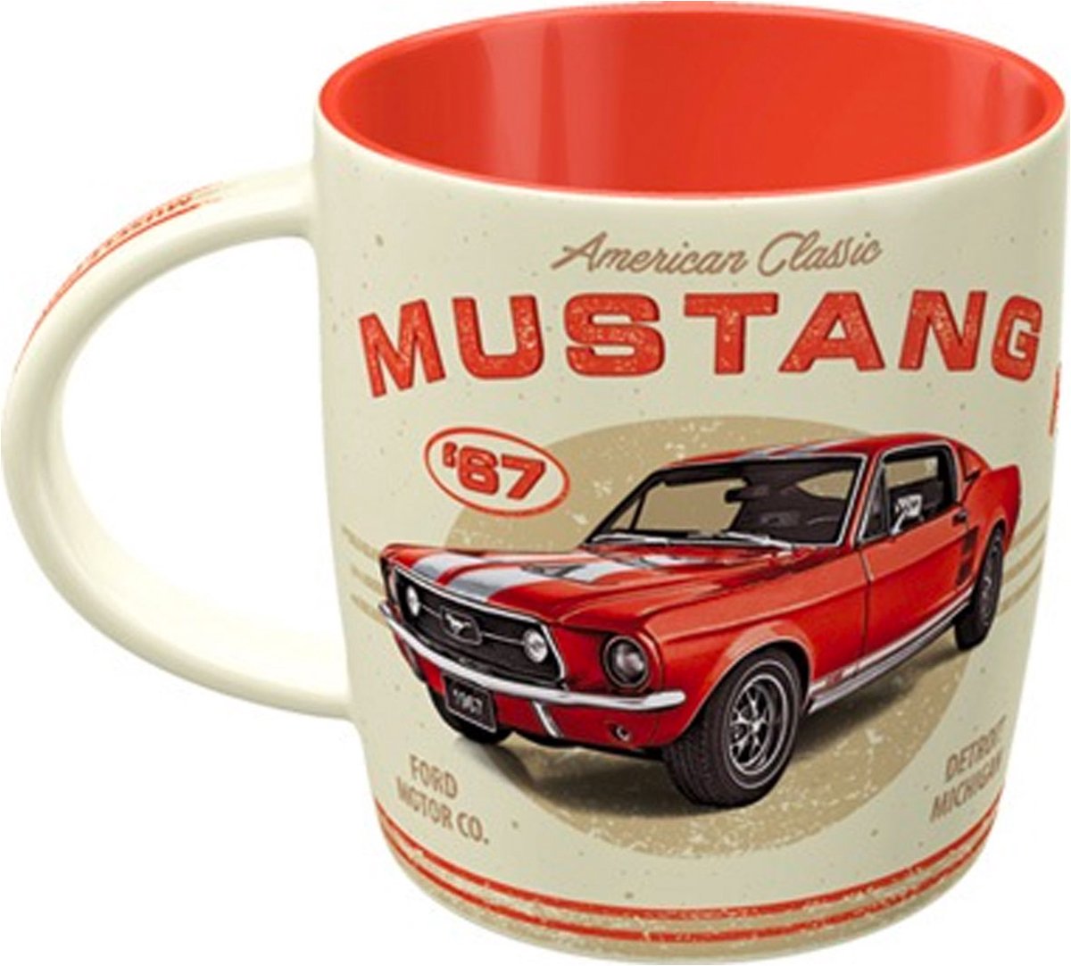 Tasse Ford Mustang GT 1967 Rouge | bol.com