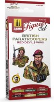 AMMO MIG 7045 British Paratroopers Red Devils WWII - Acryl Set Verf set