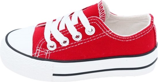 Rock And Joy Convy Rood - Canvas Schoenen