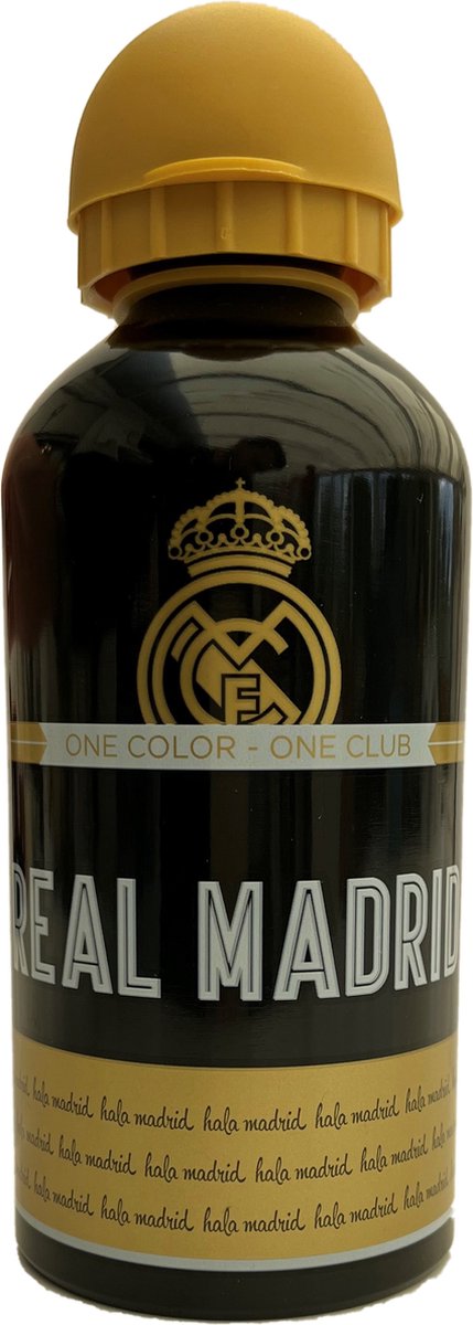 Real Madrid drinkfles 500 ml metallic 
