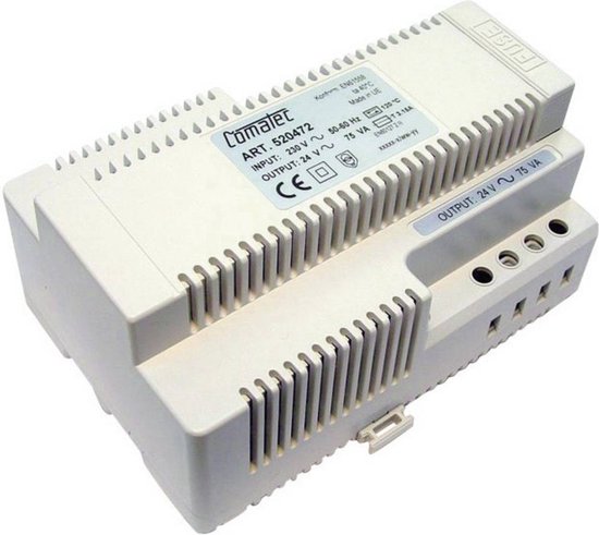 Comatec TBD207524F Alimentation rail DIN 24 V/ AC 3,12 A 75 W