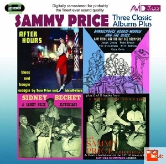 Foto: Three classic albums plus barrelhouse boogie woogie and the blues after hours sidney bechet and sammy price bluesicians 