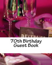 70th Birthday Guest Book