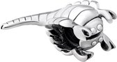 Quiges - 925 - Zilveren - Bedels -Sterling zilver - Beads - Horoscoop Schorpioen Kraal Charm - Geschikt – voor - alle bekende merken - Armband Z259