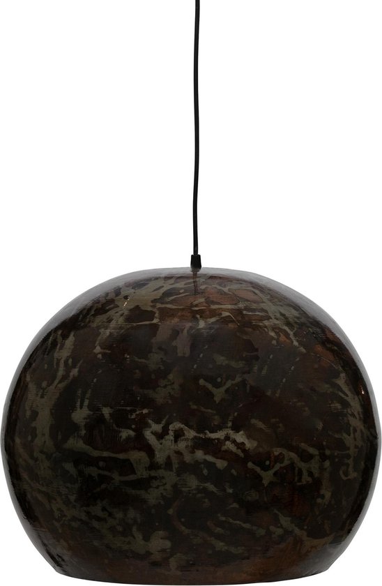 BePureHome Grand Ball Hanglamp - Metaal - Black Blast - 40x44x44