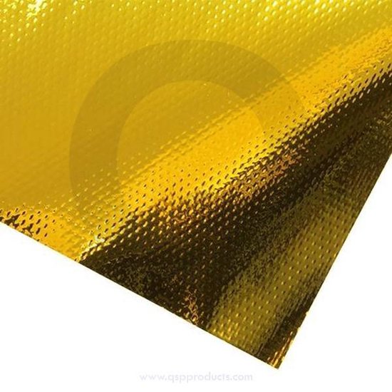 Foto: Zelfklevende mat 1000 x 1000 mm goud