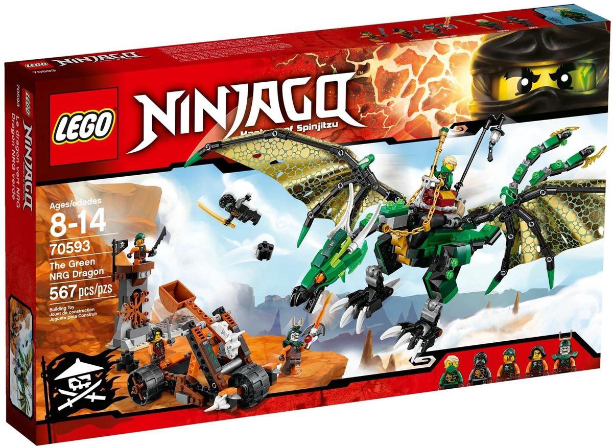 LEGO NINJAGO Groene NRG Draak - 70593 | bol.com