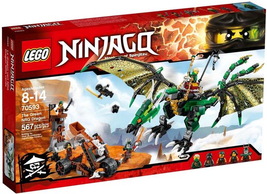 LEGO NINJAGO De Groene NRG Draak - 70593