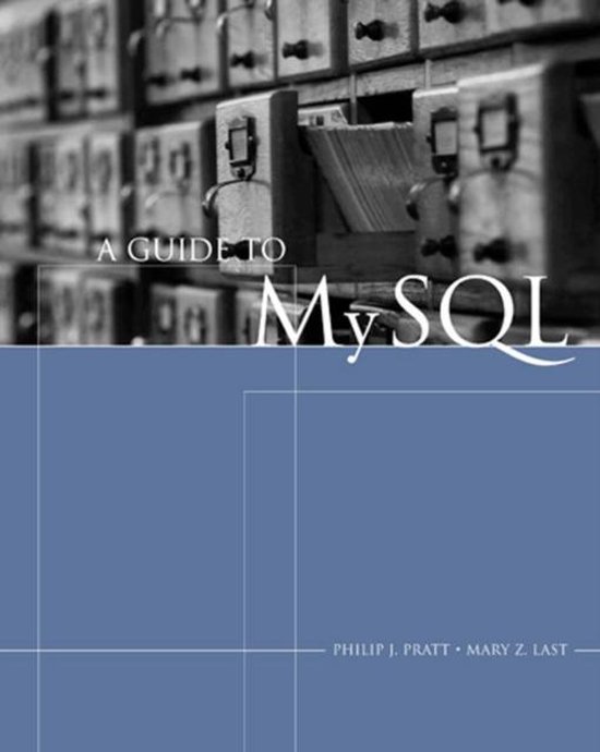 A Guide to MySQL - cover