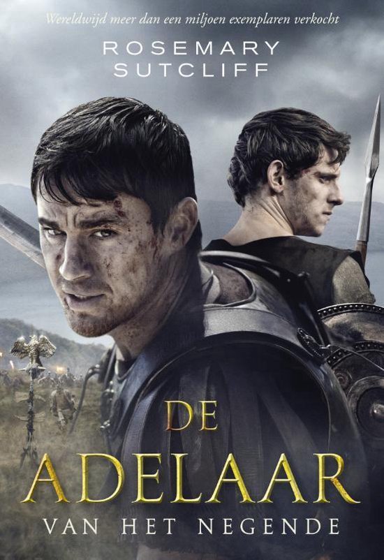 Twee Romeinse soldaten met harnas, "DE ADELAAR VAN HET NEG" staat op de voorkant.