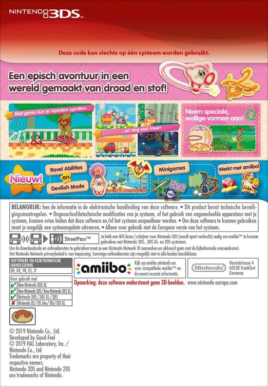 Bol Com Kirby S Extra Epic Yarn 3ds Download Games