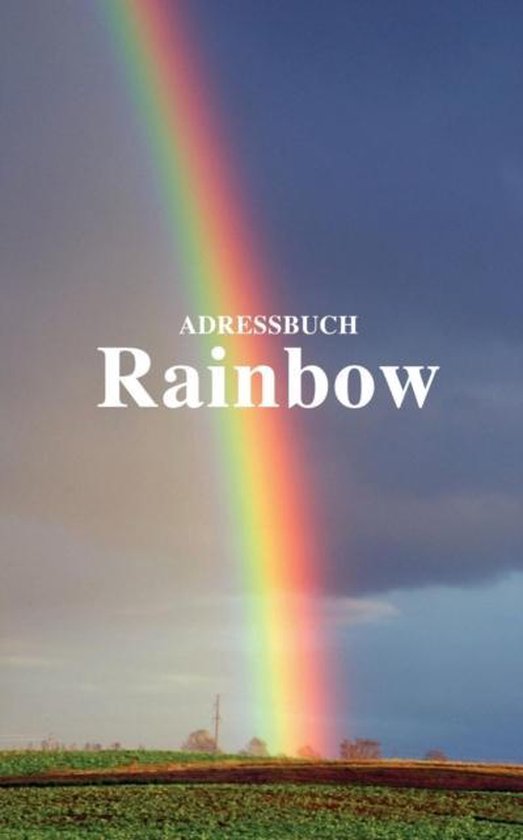 Adressbuch Rainbow - cover