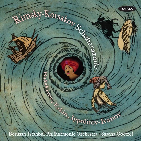 Foto: Borusan istanbul philharmonic orchestra sascha goetzel rimsky korsakov scheherazade balakirev islamey etc cd 