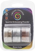 Cosmic Shimmer sparkle embossing