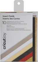 Cricut R20 Insteekkaarten 10,8x14cm – Glitz & Glam (10 stuks)
