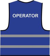 Operator hesje blauw