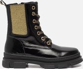 Muyters Veterboots zwart Lak - Dames - Maat 40