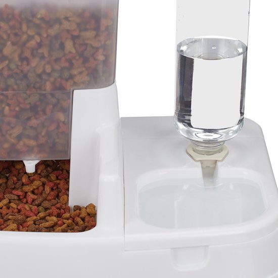 Voerautomaat/drinkbak voor vogels water en voer