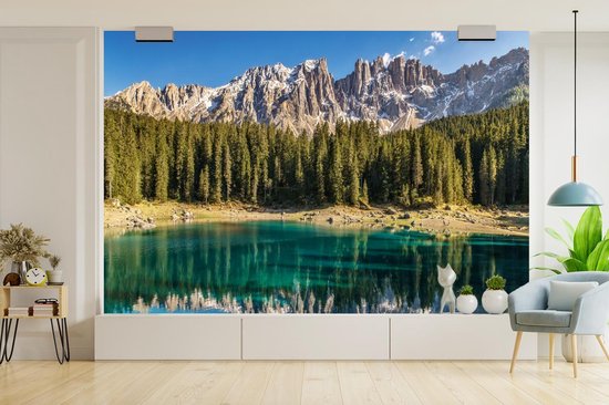 Papier peint - Papier peint Papier peint photo Berg - Forêt - Plage - Largeur 360 cm x hauteur 240 cm