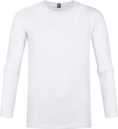Alan Red Olbia Longsleeve Wit (1Pack) - maat M