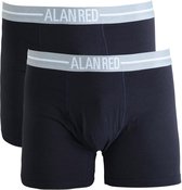 Alan Red Boxershorts Navy 2Pack - maat L