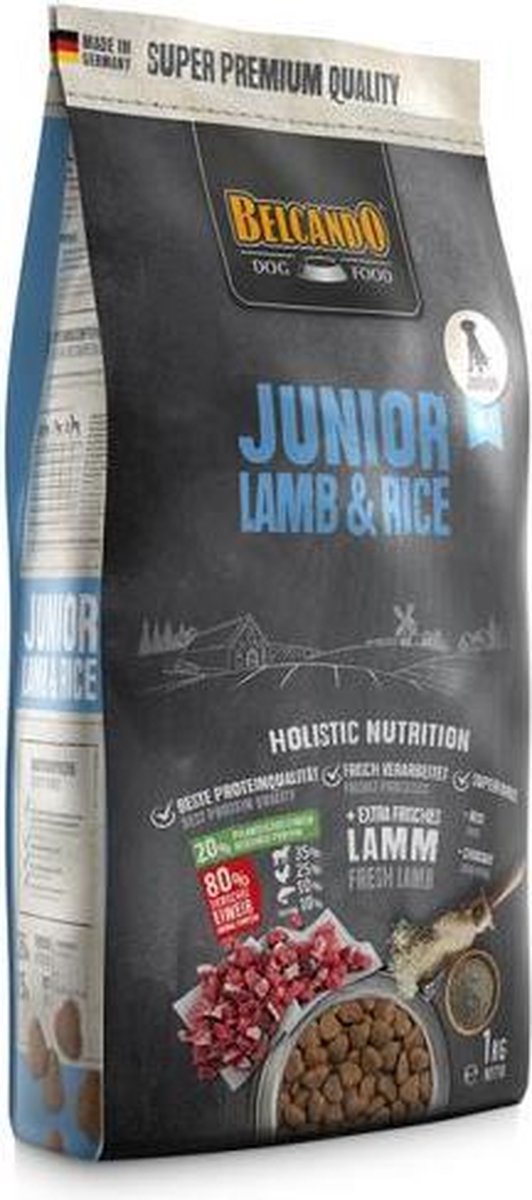 Belcando Junior - Lam & Rijst - 4 kg