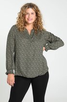 Paprika - Female - Blouse met tweekleurige print