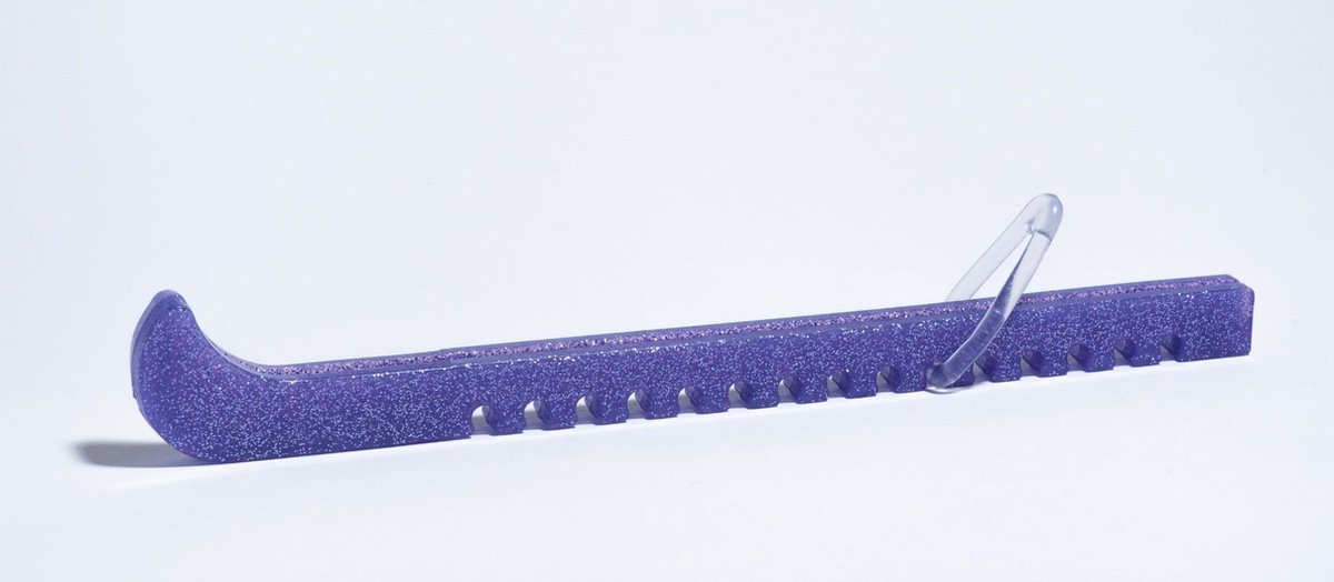Guardog Figure Schaatsbeschermer - Kunstschaatsen - 32cm - Paars Glitter