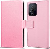 Cazy Xiaomi 11T / 11T Pro hoesje - Book Wallet Case - Pink -