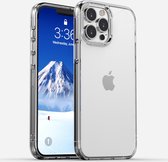 iPhone 13 Pro Hoesje Transparant - Hybride iPhone 13 Pro Telefoonhoesje Doorzichtig - Mobiq iPhone 13 Pro Hard Back Case transparant - Geschikt voor iPhone 13 Pro