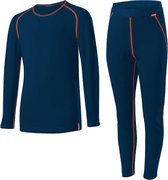 Löffler Thermoset Transtex Junior Polypropyleen/modal Blauw Mt 176