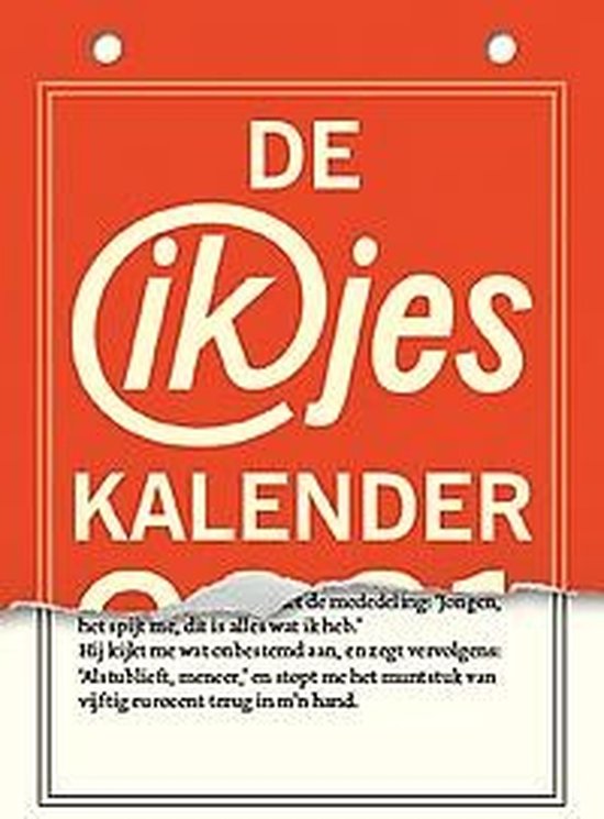 Comello De Ikjes Scheurkalender 2021 12 X 17 Cm Papier - Kalenderwinkel.nl