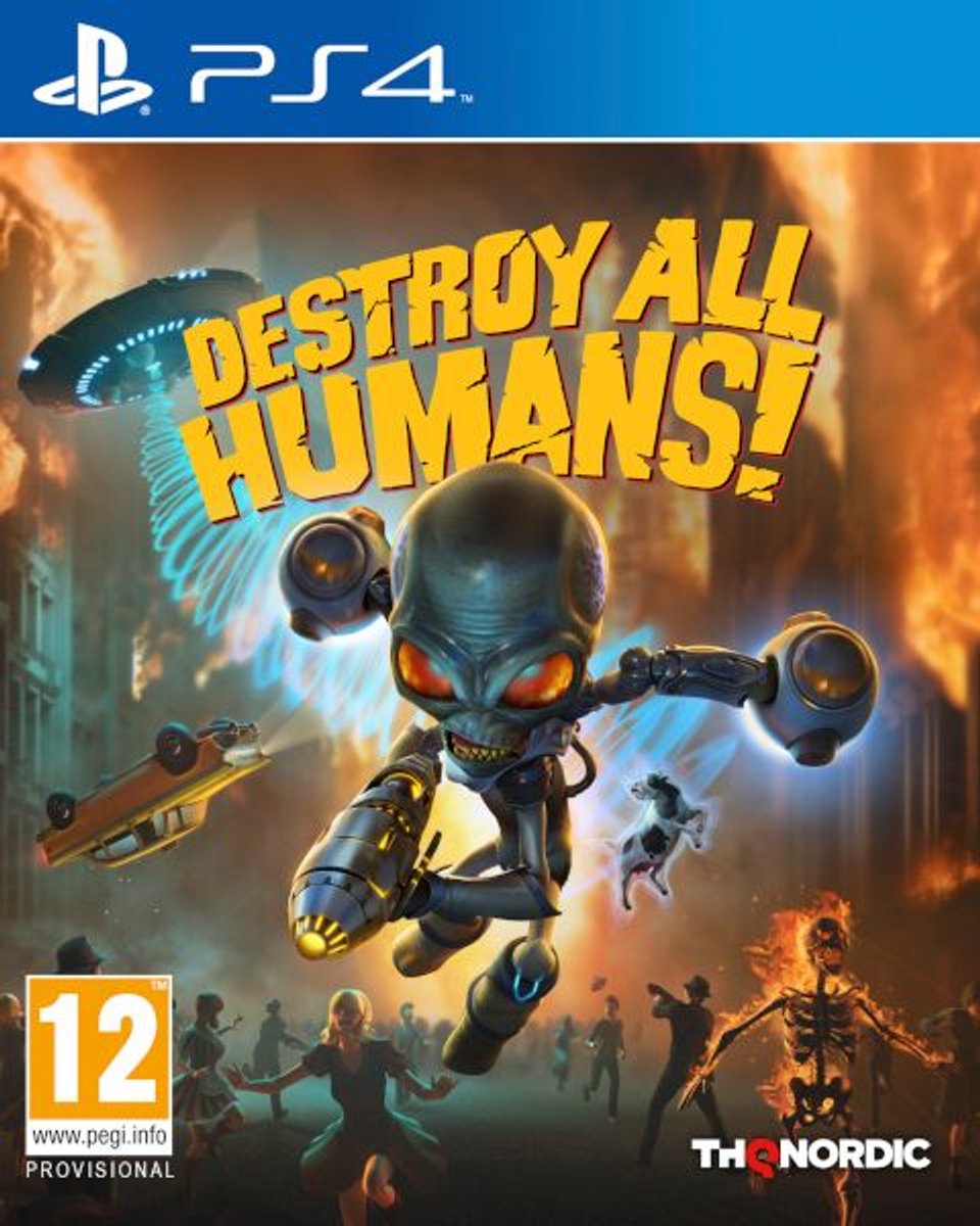 PLAION Destroy All Human!, PS4 Standaard Engels PlayStation 4