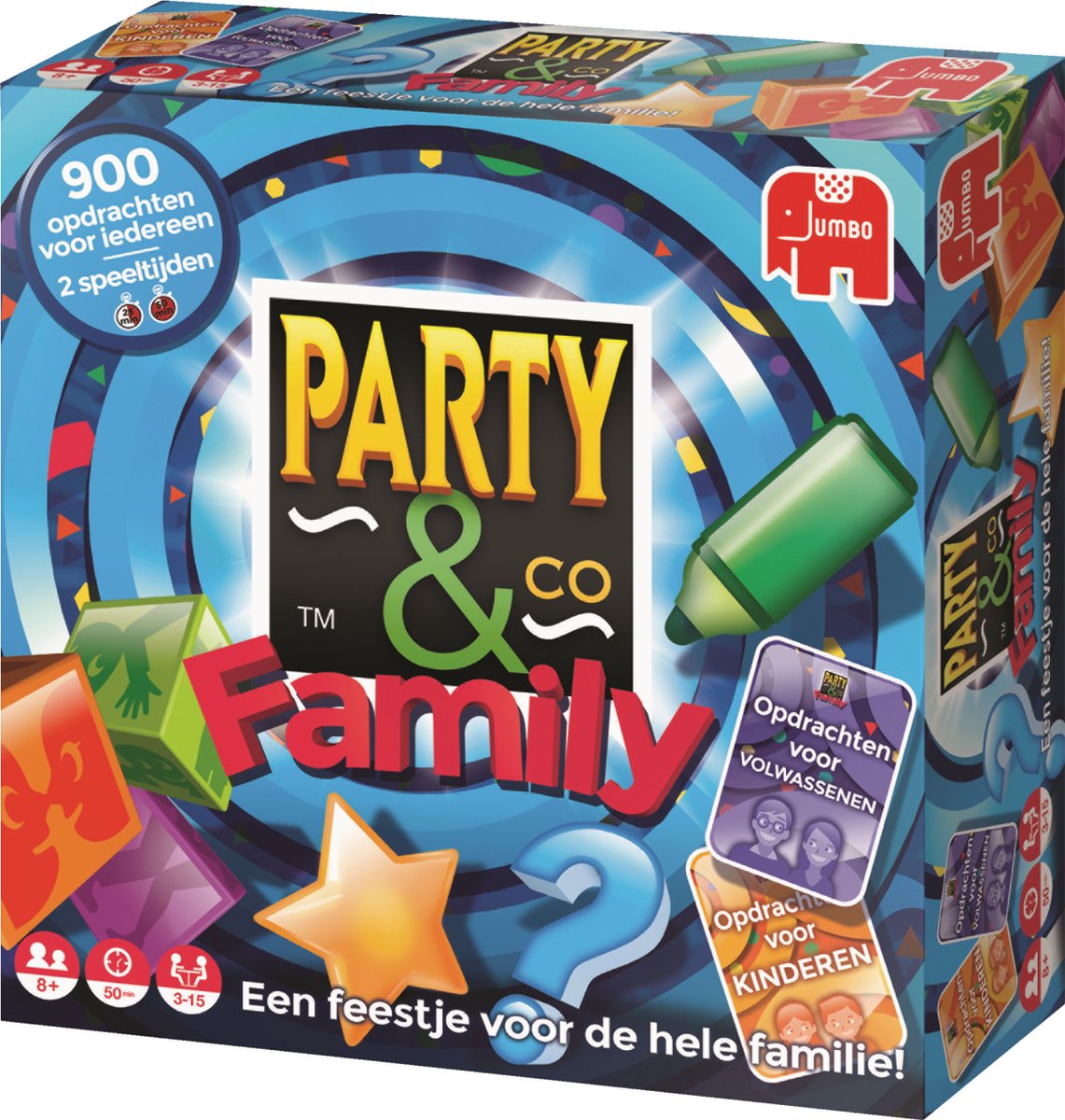 Isoleren recept Plicht Jumbo Party & Co Family - Bordspel | Games | bol.com