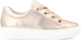 Gabor 464 Lage sneakers - Leren Sneaker - Dames - Beige - Maat 42,5