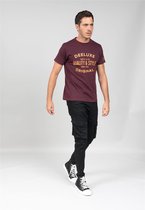 DEELUXE T-shirt met logo BALT Plum