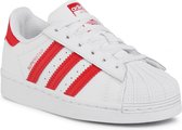 Adidas Superstar - Sneakers - Kids - Maat 32 - Wit/Rood