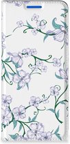 Smart Cover OPPO Reno6 5G Telefoonhoesje Blossom White