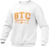 Crypto Kleding - Bitcoin University - Trader - Investing - Investeren - Aandelen - Trui/Sweater