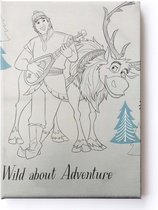 Disney - Canvas - Frozen - Wild About Adventure - 50x70cm