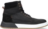 Bullboxer Aof503 Hoge sneakers - Leren Sneaker - Jongens - Zwart - Maat 35