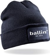 Ballin Est. 2013 - Unisex Muts Beanie - Blauw - Maat one size