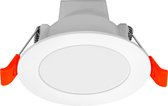LEDVANCE Armatuur: voor plafond, SMART RECESS DOWNLIGHT TW AND RGB / 4 W, 220…240 V, stralingshoek: 110, Tunable White, 2700…6500 K, body materiaal: polyprophylene (pp)/polyamid, IP20