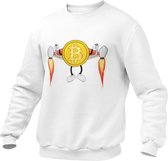 Crypto Kleding - Bitcoin Rocket #2 - Trader - Investing - Investeren - Aandelen - Trui/Sweater