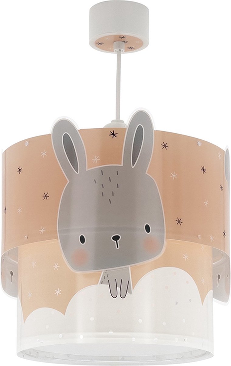 Dalber baby bunny - Kinderkamer hanglamp - Roze