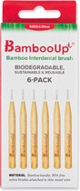 BambooUp Bamboo Interdentale Borstels 0,50mm 6 stuks