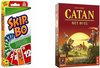 Afbeelding van het spelletje Spellenbundel - Kaartspel - 2 stuks - Skip-Bo & Catan: Het Duel Kaartspel