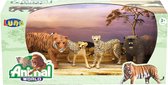 Luna Speelset Animal World Jungle Junior Lichtbruin 4-delig