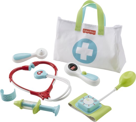 Fisher-Price Doktertas dokterset - Kleuter speelgoed cadeau geven